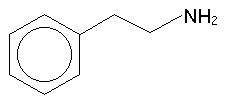 Phenethylamine structure